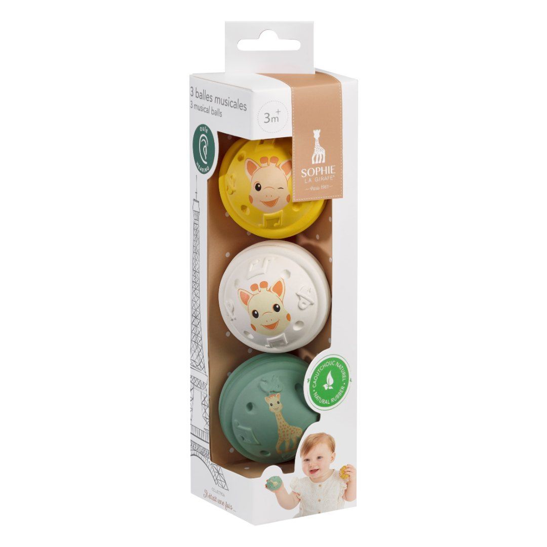 Sophie La Girafe - Slg 3 Musical Balls Sophie La Girafe - Hearing